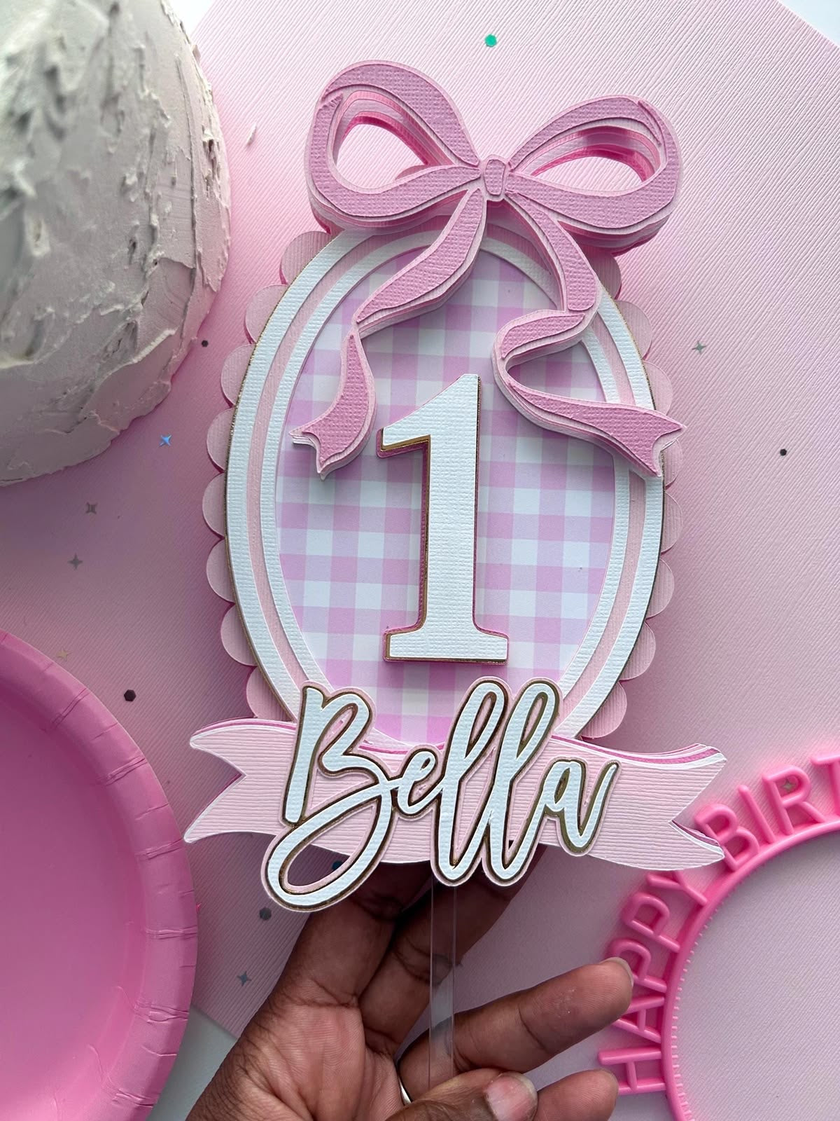 Cake Topper Prêt à envoyer